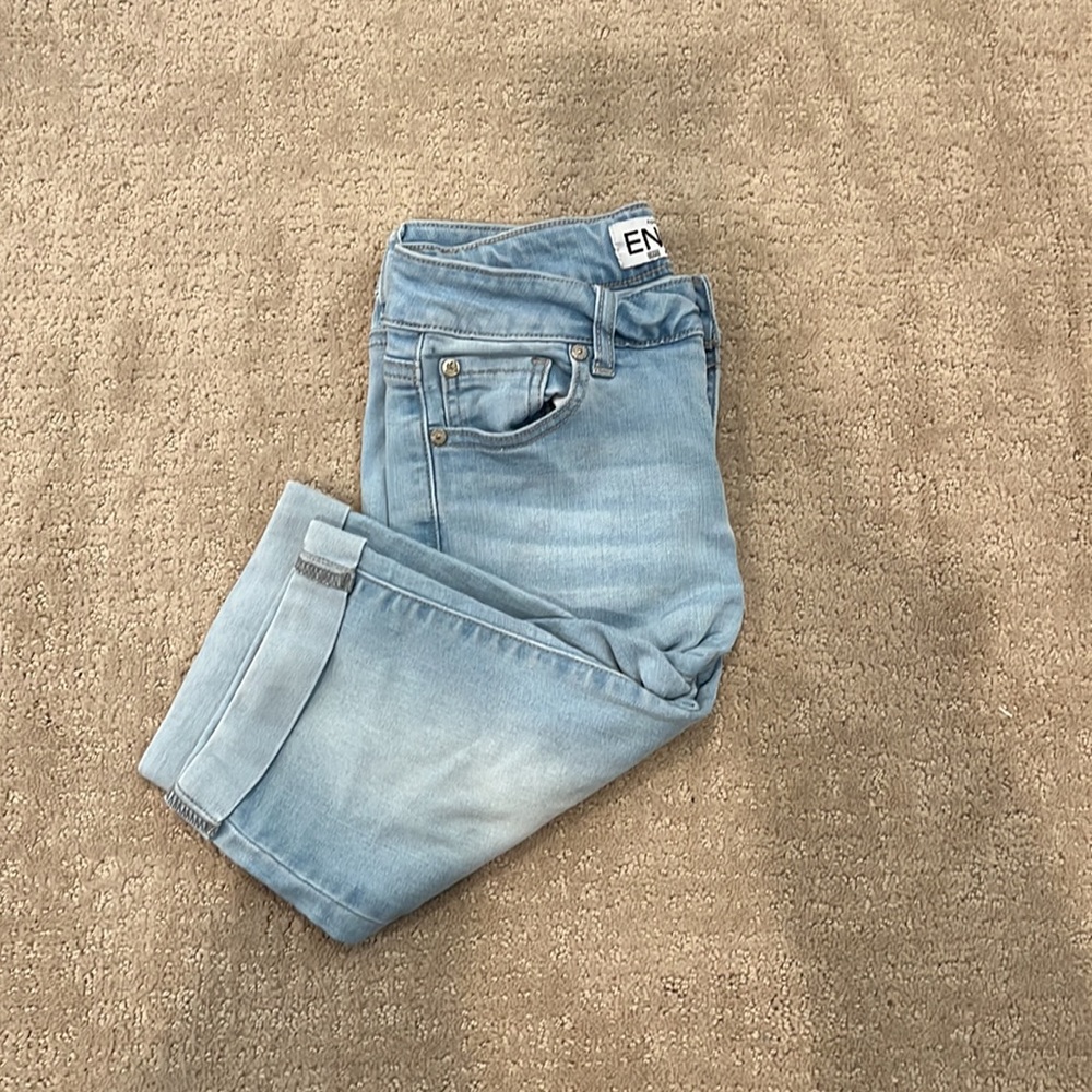 CALLED TO SURF light wash shorts